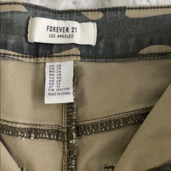 Camouflage skinny jeans - Picture 5 of 7